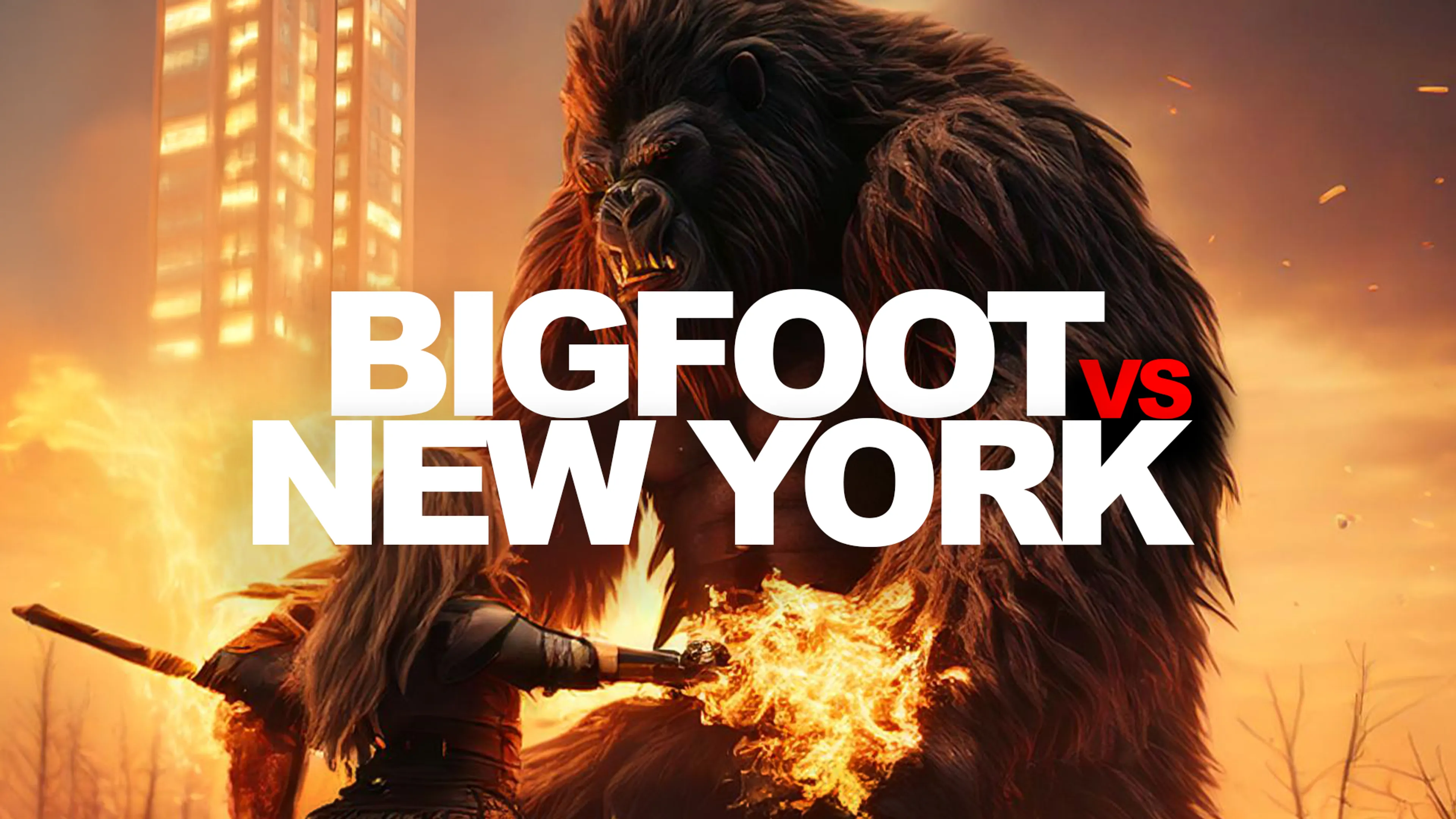 Bigfoot vs. New York poster
